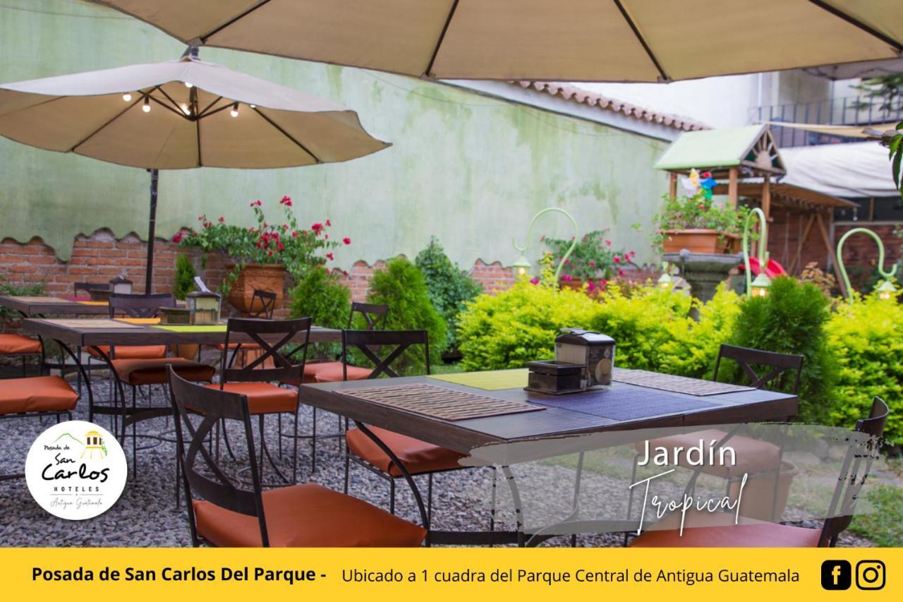 Posada De San Carlos Del Parque Антигуа-Гватемала Экстерьер фото
