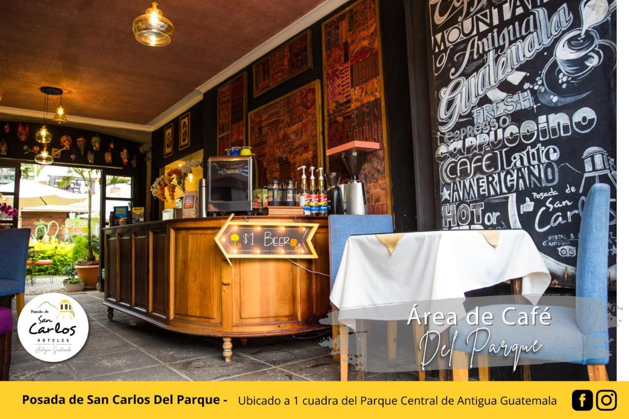 Posada De San Carlos Del Parque Антигуа-Гватемала Экстерьер фото